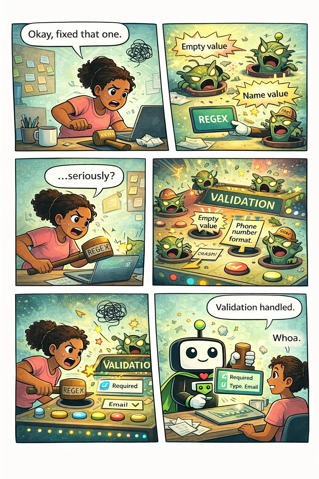 Validation Whack-a-Mole